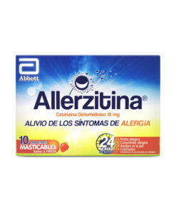 ALLERZITINA 10 MG MAST. CAJA X 10 TABS