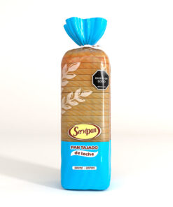 PAN SERVIPAN TAJADO LECHE BOLSA X 550 GR