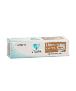 LINCOMICINA 300 MG/1ML VITALIS CAJA X 1 AMP