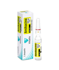 AMIKACINA 500 MG/2 ML VITALIS CAJA X  1 AMP