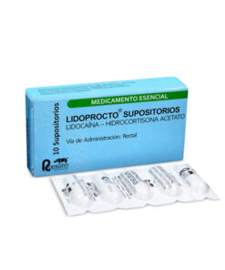 LIDOPROCTO SUPOSITORIOS CAJA X 10 UNDS