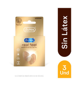 PRESERV. DUREX REAL FEEL CAJA X 3 UNDS
