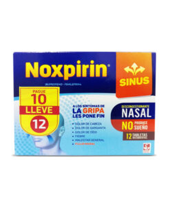 NOXPIRIN SINUS PG 10 LLV 12