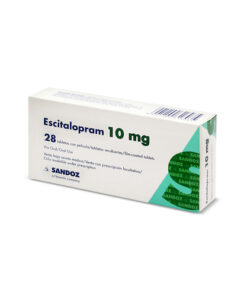 ESCITALOPRAM 10 MG SANDOZ CAJA X 28 TABS