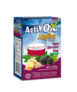 ACTIVOX JENGIBRE MORA UVA CAJA X 6 S/S