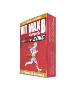 VIT MAX B COMPLEJO +ZINC CAJA X 30 CAPS