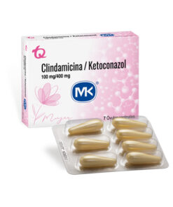 CLINDAMICINA/KETOCONAZOL 100/ 400 MK X 7 OVUL
