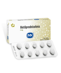 METILPREDNISOLONA  4 MG MK CAJA X 30 TABS