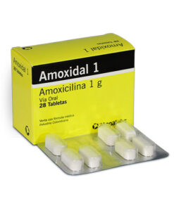 AMOXIDAL 1 GR CAJA X 28 TABS