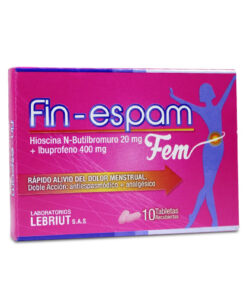 FIN-ESPAM FEM 20/400 MG CAJA X 10 TABS