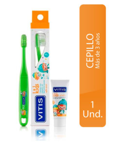 CEPILLO VITIS KIDS +3 X 1 UND