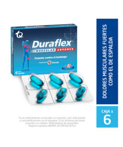 DURAFLEX MUSCULAR ADVANCE CAJA X  6 CAPS
