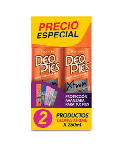 DEO-PIES SPRAY XTREM 2 UNDS X 260ML