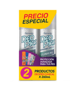 DEO-PIES SPRAY CLINICAL 2 UNDS X 260 ML