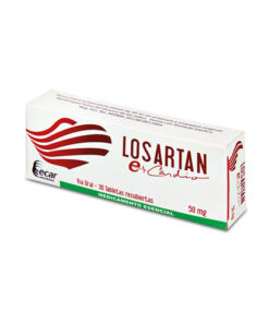 LOSARTAN  50 MG ECAR CAJA X 30 TABS