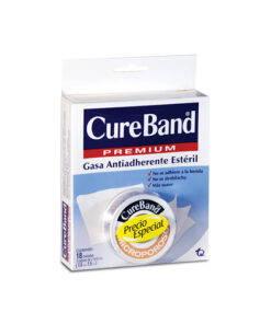 GASA ESTERIL 7.5X7.5 CM CURE BAND +MICROPORO