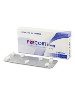 PRECORT 16 MG CAJA X 14 TABS