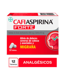 CAFIASPIRINA FORTE 650/65 MG CAJA X 12 TABS