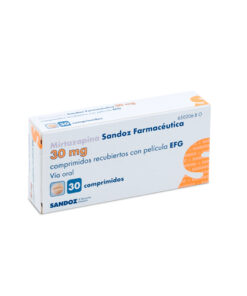 MIRTAZAPINA 30 MG SANDOZ CAJA X 30 TABS