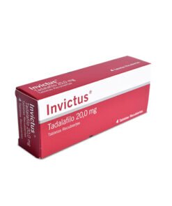 INVICTUS 20 MG CAJA X  4 TABS