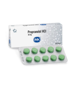 PROPRANOLOL 40 MG MK CAJA X 30 TABS