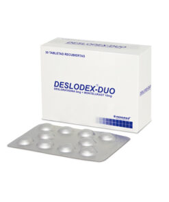 DESLODEX DUO 5/10 MG CAJA X 30 TABS