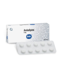 AMLODIPINO  5 MG MK CAJA X 30 TABS