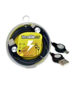 CABLE MICRO USB 3A X 1 UND