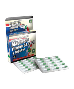 CLORURO DE MAGNESIO + VIT.D3 LEDMAR CAJA X 30 CAPS