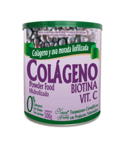COLAGENO +BIOTINA +VIT.C POWDER X 500 GR