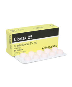 CLORTAX 25 MG CAJA X 30 TABS