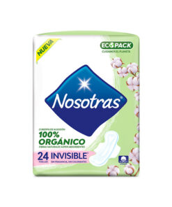 TOALLAS NOSOTRAS INV.ORGANICO PQTE X 24 UNDS