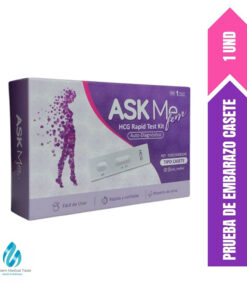 PRUEBA EMBARAZO ASK ME FEM CASSETTE CAJA X 1 UND