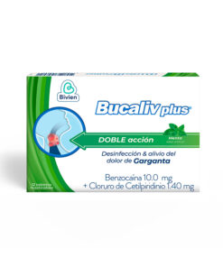BUCALIV PLUS MENTA CAJA X 12 TABS