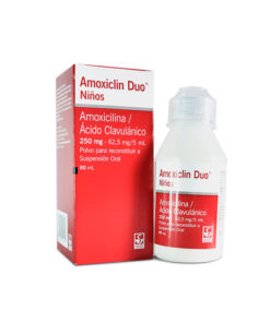 AMOXICLIN DUO NINOS 250/62.5MG FCO X 90 ML