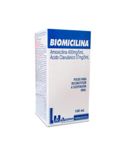 BIOMICILINA 400/57 MG SUSP. FCO X 100 ML