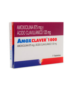 AMOXCLAVER 1000 CAJA X 7 TABS