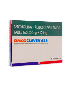 AMOXCLAVER  625 CAJA X 7 TABS