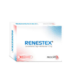 RENESTEX 5/10 MG CAJA X 30 CAPS