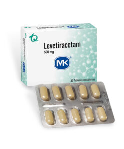 LEVETIRACETAM 500 MG MK CAJA X 30 TABS