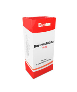 ROSUVASTATINA 10 MG GENFAR CAJA X 28 TABS
