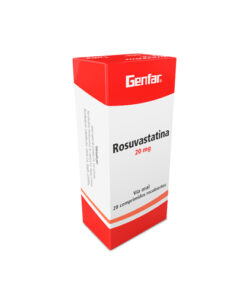 ROSUVASTATINA 20 MG GENFAR CAJA X 28 TABS