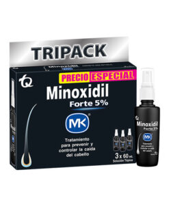 MINOXIDIL FORTE 5% MK PRE.ESP 3 UNDS X 60 ML