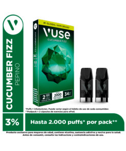 VUSE EPOD CUCUMBER FIZZ 34 MG X 2 UNDS