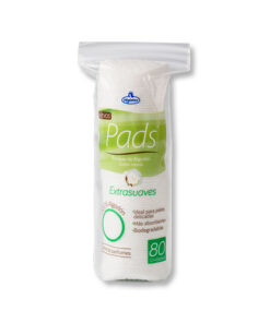 PADS FACIALES HIGIETEX BOLSA X 80 UNDS
