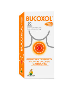 BUCOXOL MIEL LIMON CAJA X 50 TABS