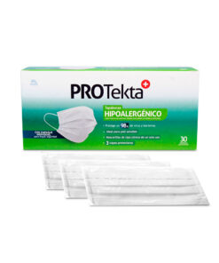 TAPABOCAS PROTEKTA HIPOALERGE EMP.IND.X 30 UN