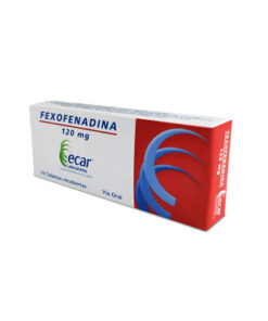 FEXOFENADINA 120 MG ECAR CAJA X 10 TABS