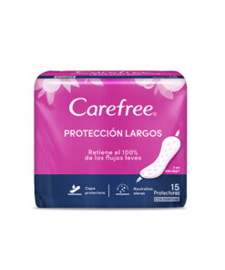 PROTECTORES CAREFREE LARGOS PQTE X 15 UNDS