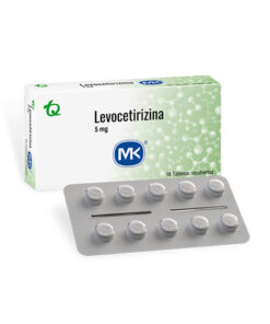 LEVOCETIRIZINA 5 MG MK CAJA X 10 TABS